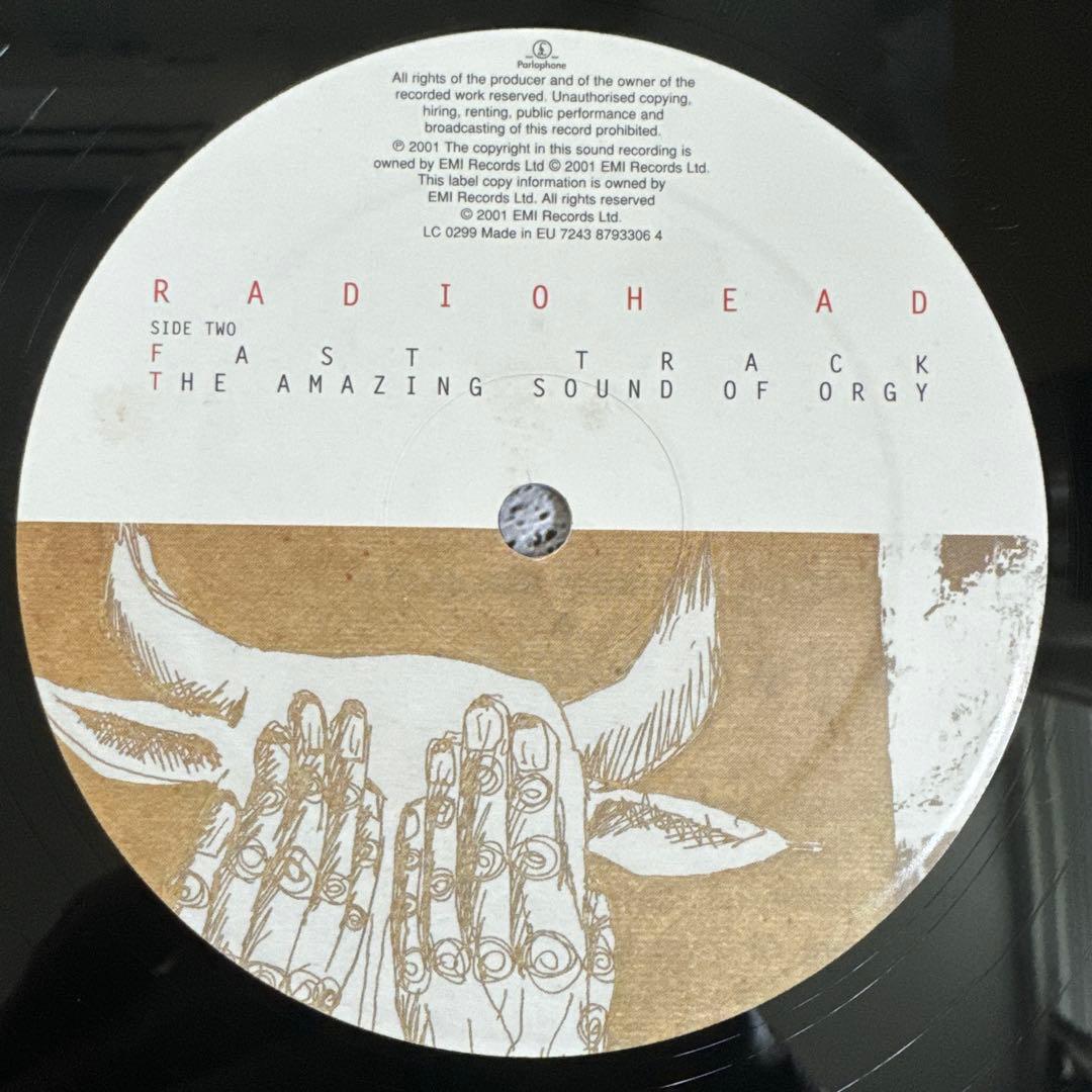 RADIOHEAD『PYRAMID SONG』12inch singleレコード