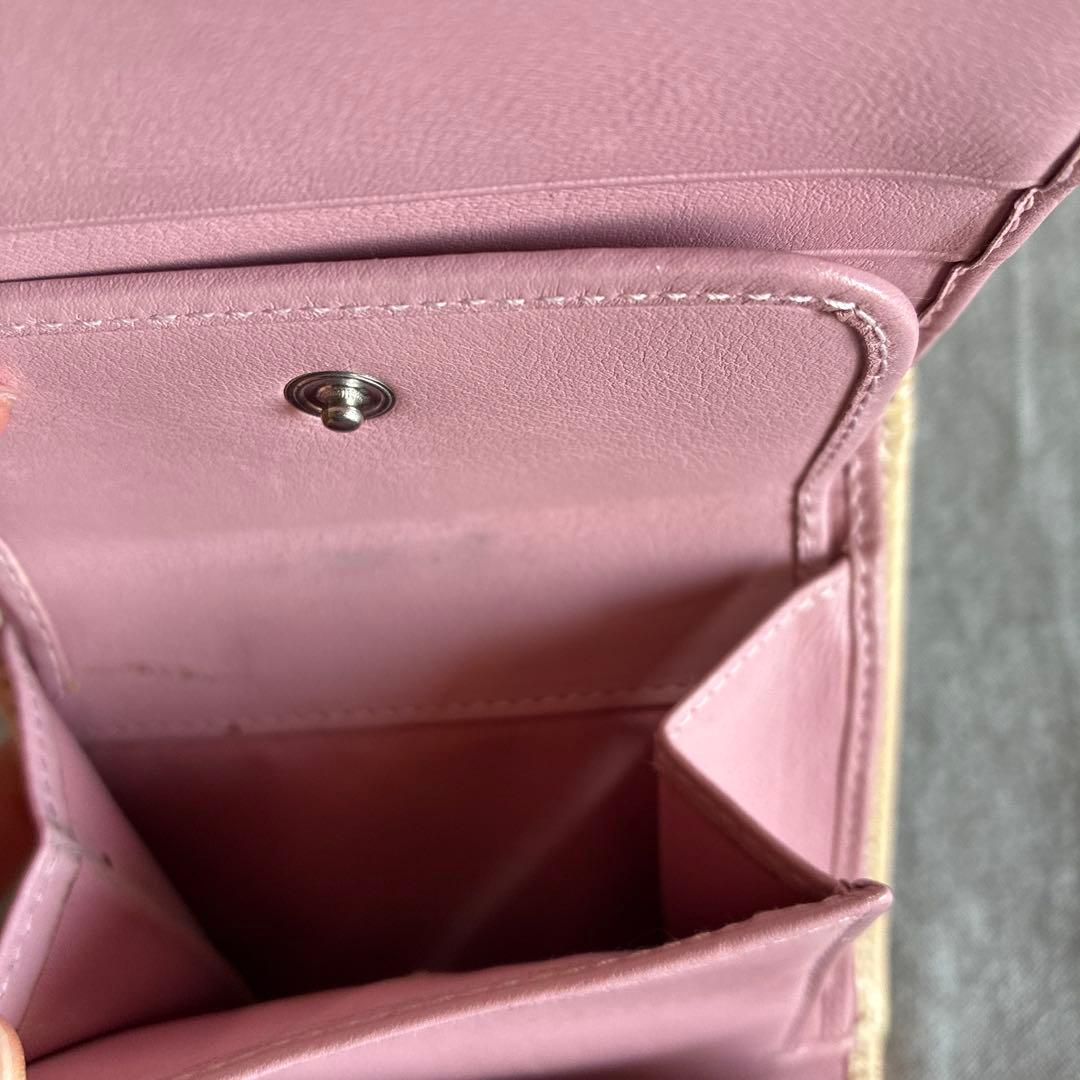 激レア　ヴィンテージ　Dior ディオール トロッター　ナンバー1　三つ折り財布