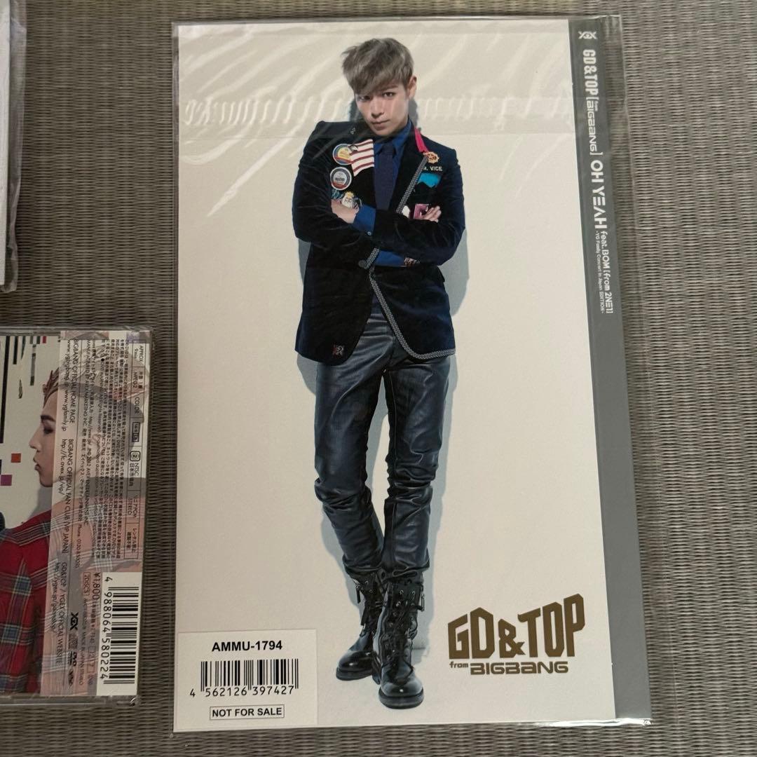 【CD+DVD+ミニフォトブックレット+特典 】GO & TOP BIGBANG