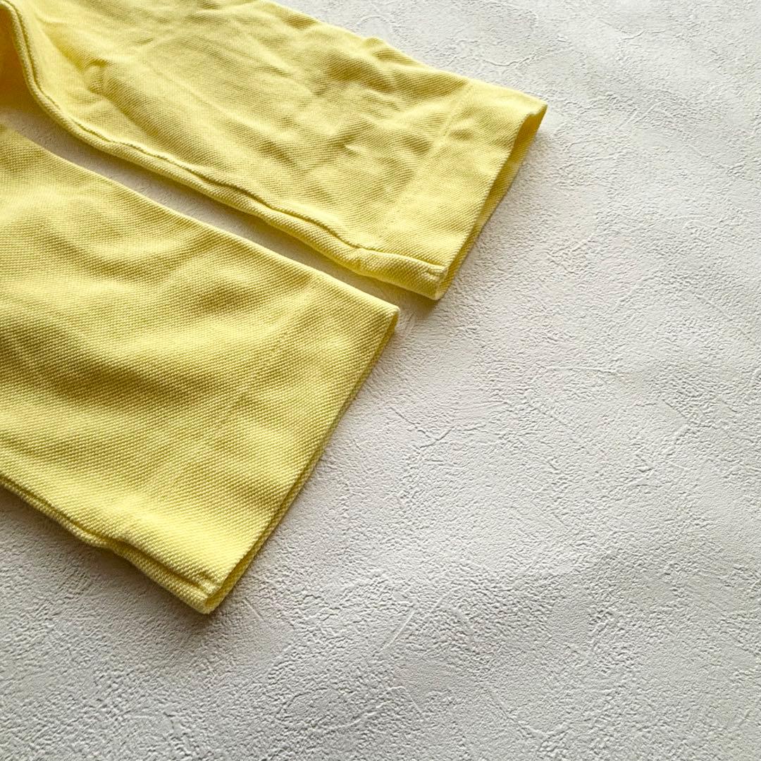 45R 23SS スーピマカノコの33色四角ポロ 刺繍 R刺繍