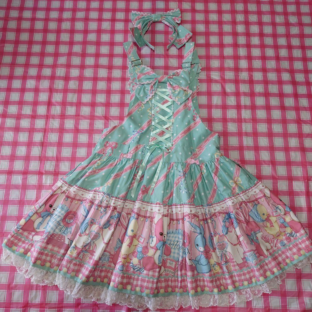 Angelic Pretty Melody Toys サロペット セット