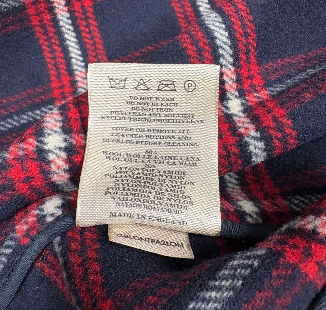ヤ*ロ様 ビンテージ BURBERRY LONDON ダッフルコート ノバチェッ
