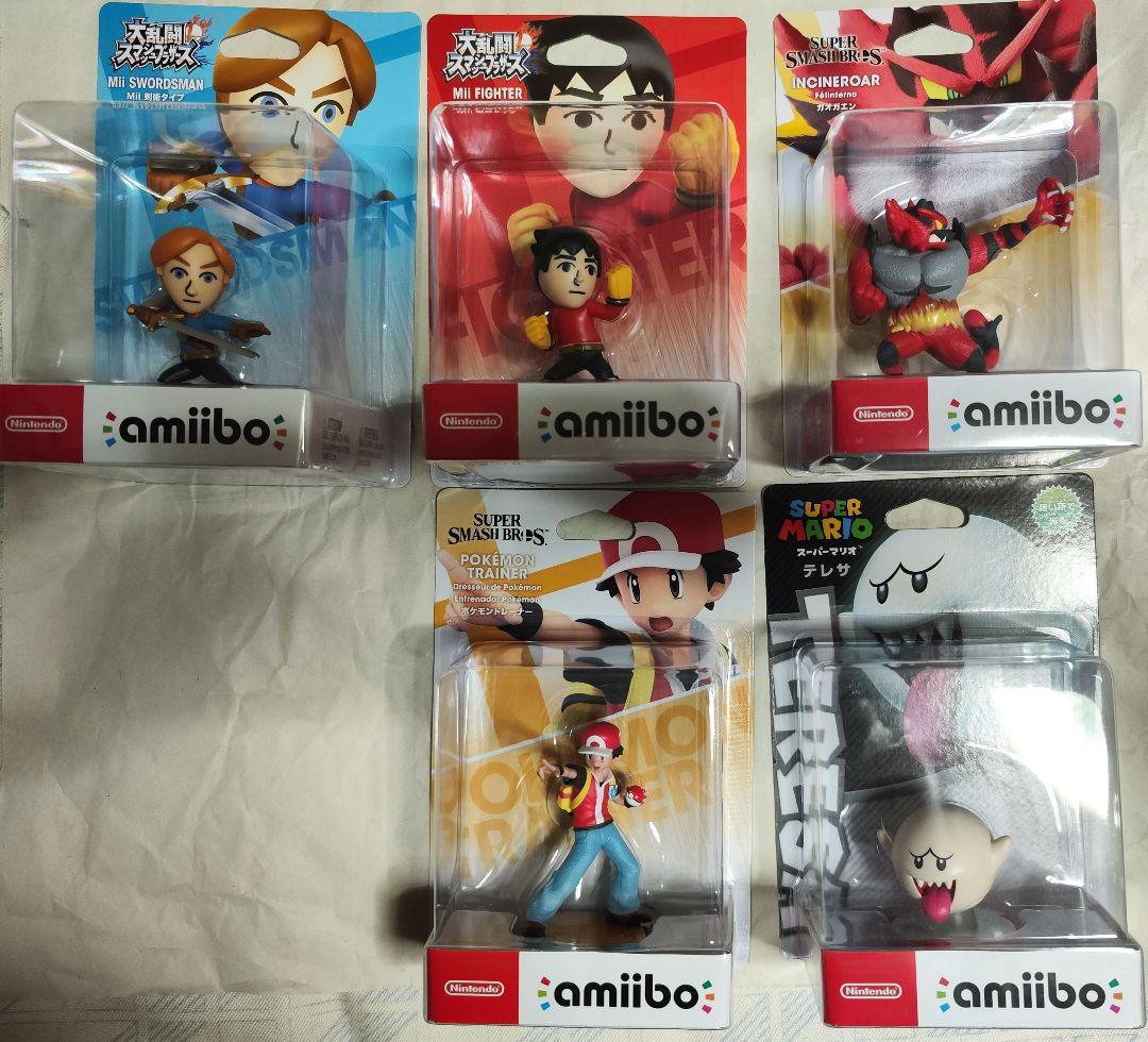 未開封　AMIIBO 5点セット