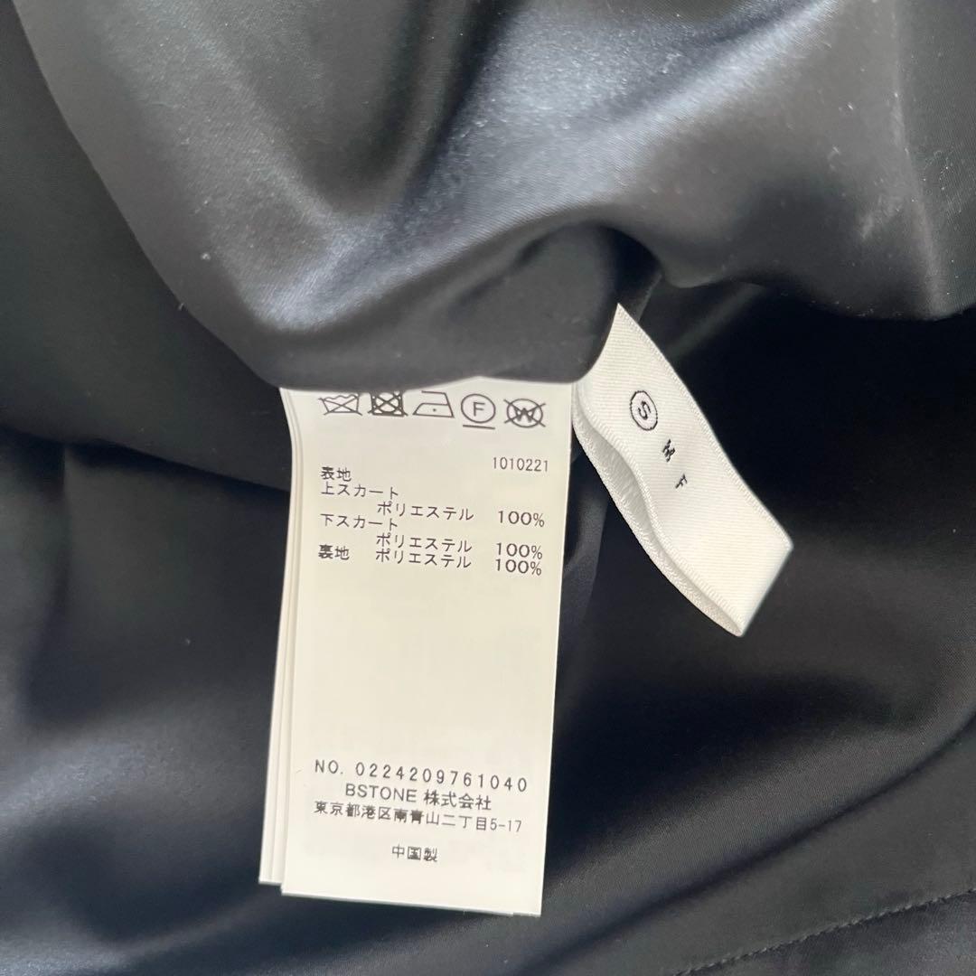 Ameri AMANDA SHEER PLEATS SKIRT S 花柄 シアー