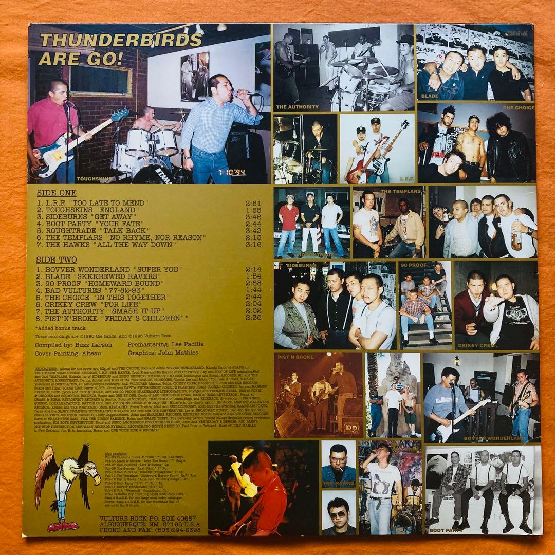 LP盤 SKINHEADS 4枚　/ パンク