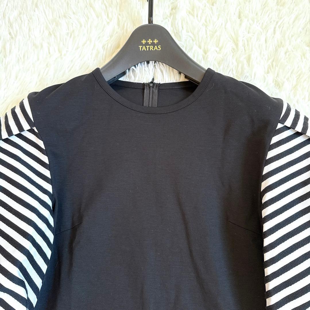 [美品] BORDERS at BALCONY PUFF SLEEVE TEE