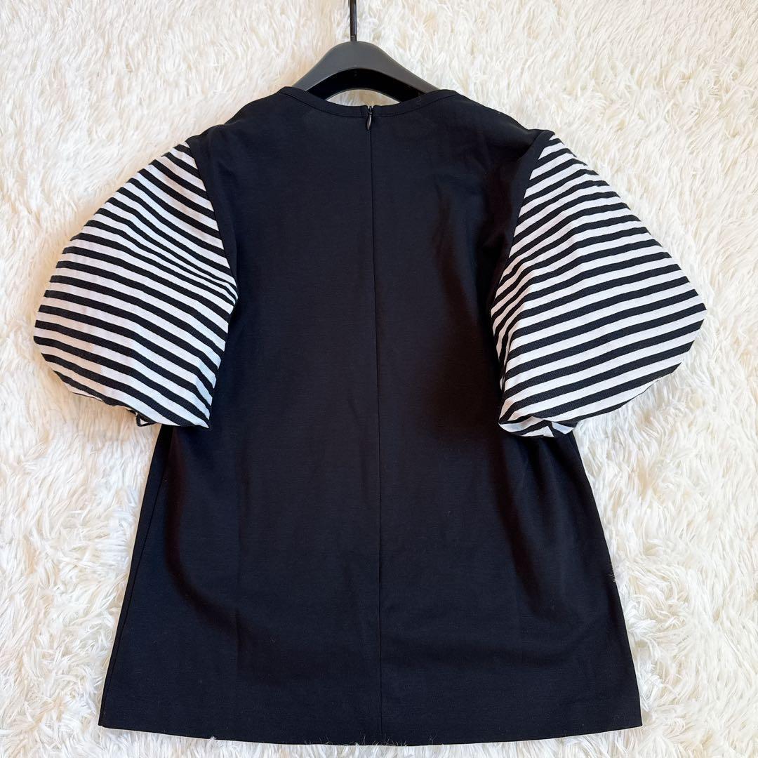 [美品] BORDERS at BALCONY PUFF SLEEVE TEE