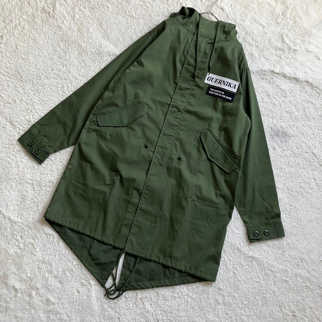 タグ付き 新品 guernika ハンドペイント モッズコート