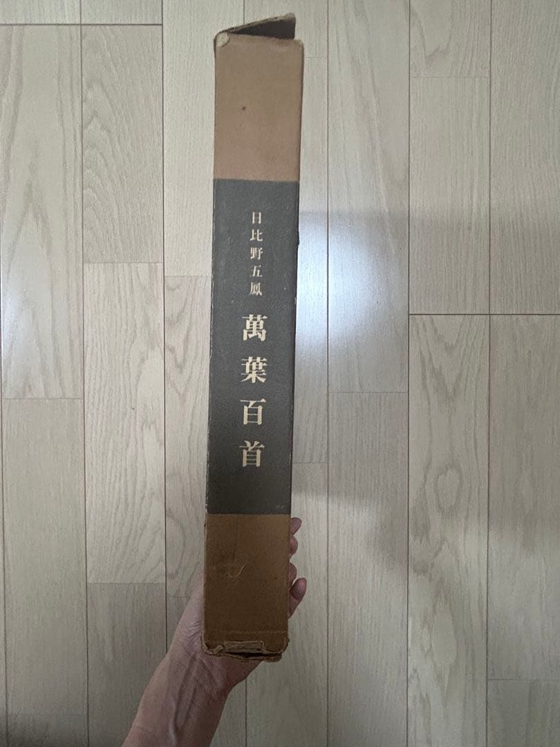 日比野五鳳　萬葉百首