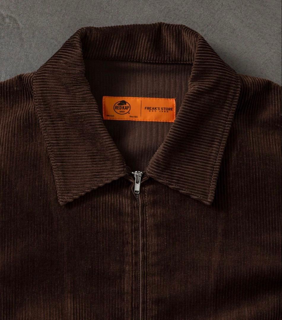 RED KAP 別注 CORDUROY WORK ZIP JACKET