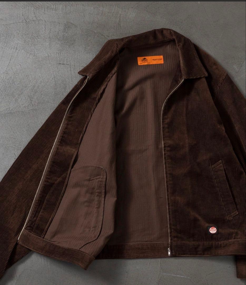 RED KAP 別注 CORDUROY WORK ZIP JACKET