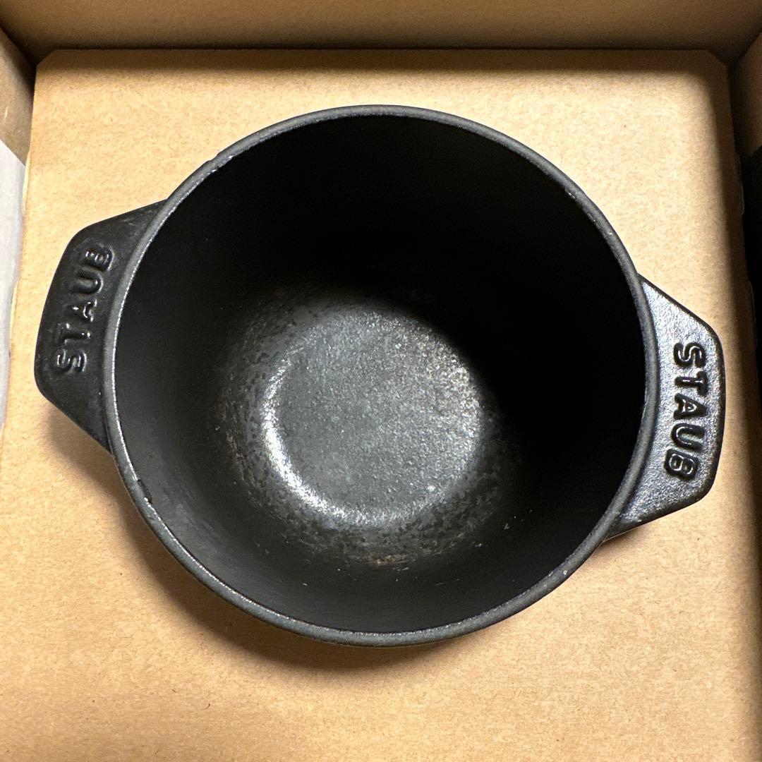 STAUB ストウブ ラ・ココット de GOHAN 12cm ブラック