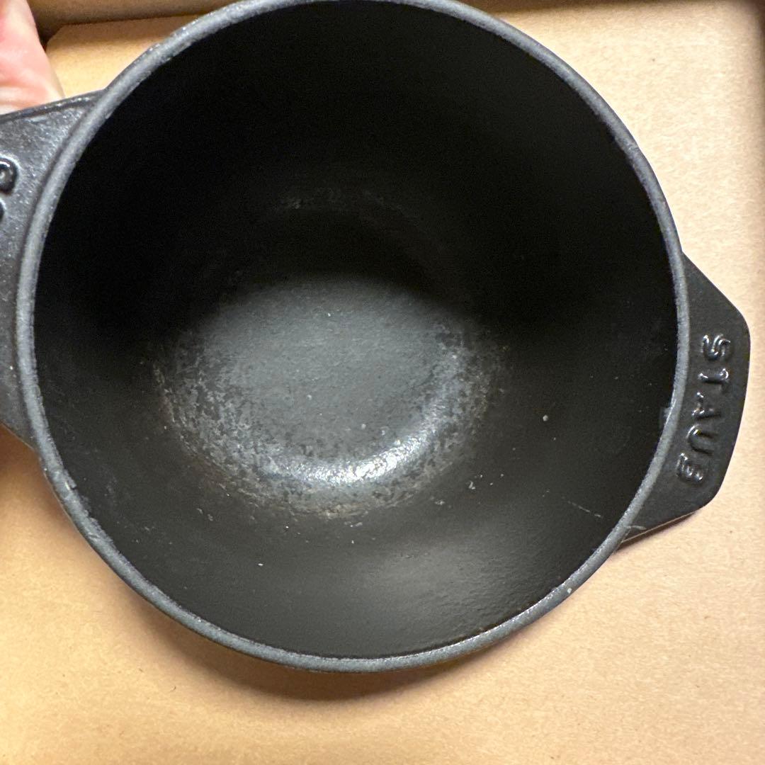 STAUB ストウブ ラ・ココット de GOHAN 12cm ブラック
