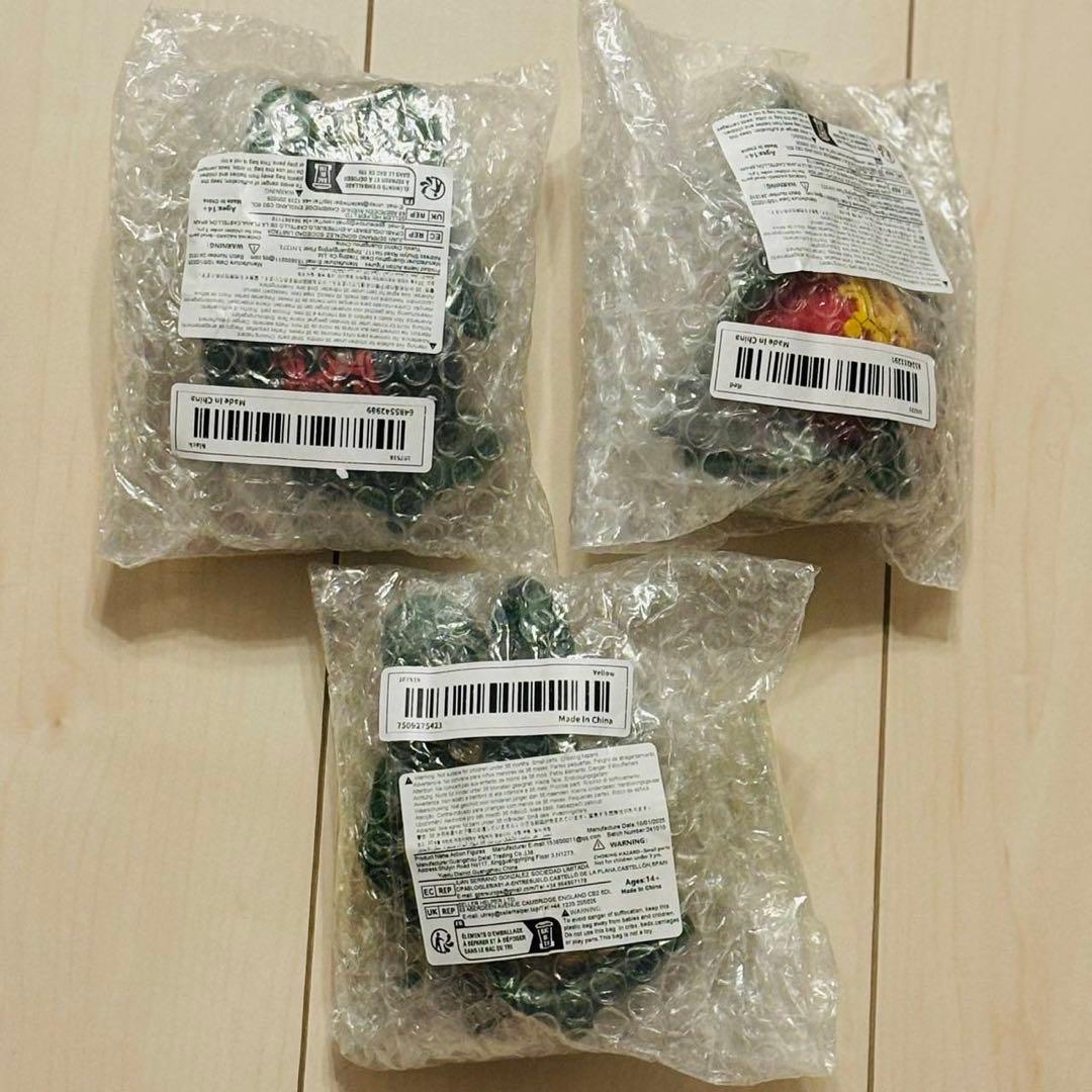 新品未開封　ラットフィンク　フィギュア　手足可動式　3体セット