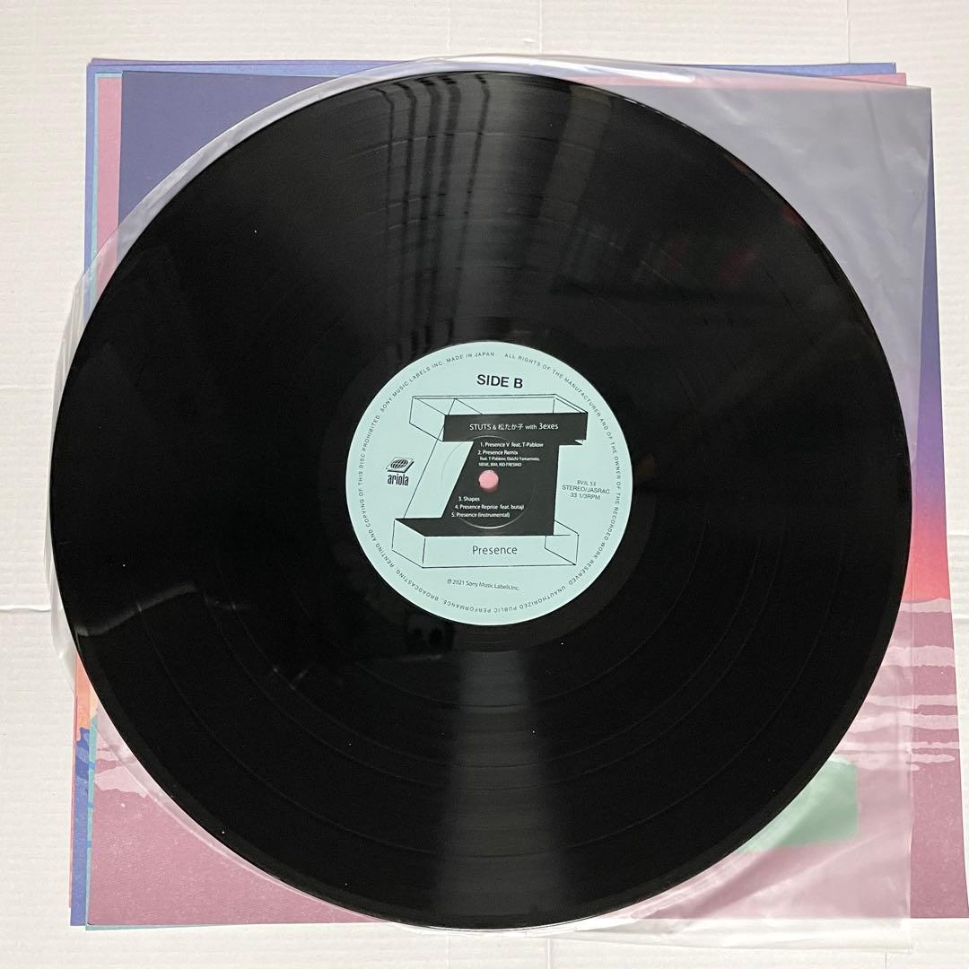 STUTS & 松たか子 with 3exes Presence レコード