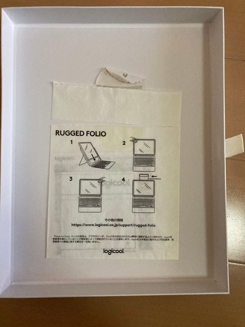 【さんどら】Logicool RUGGED FOLIO
