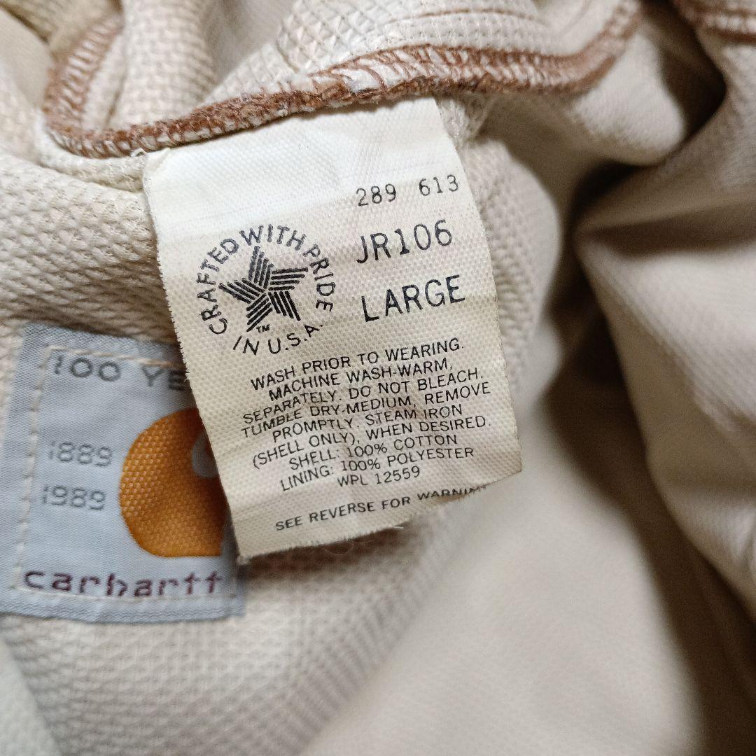 carhartt カーハート アクティブジャケット アウター　フード付き　L