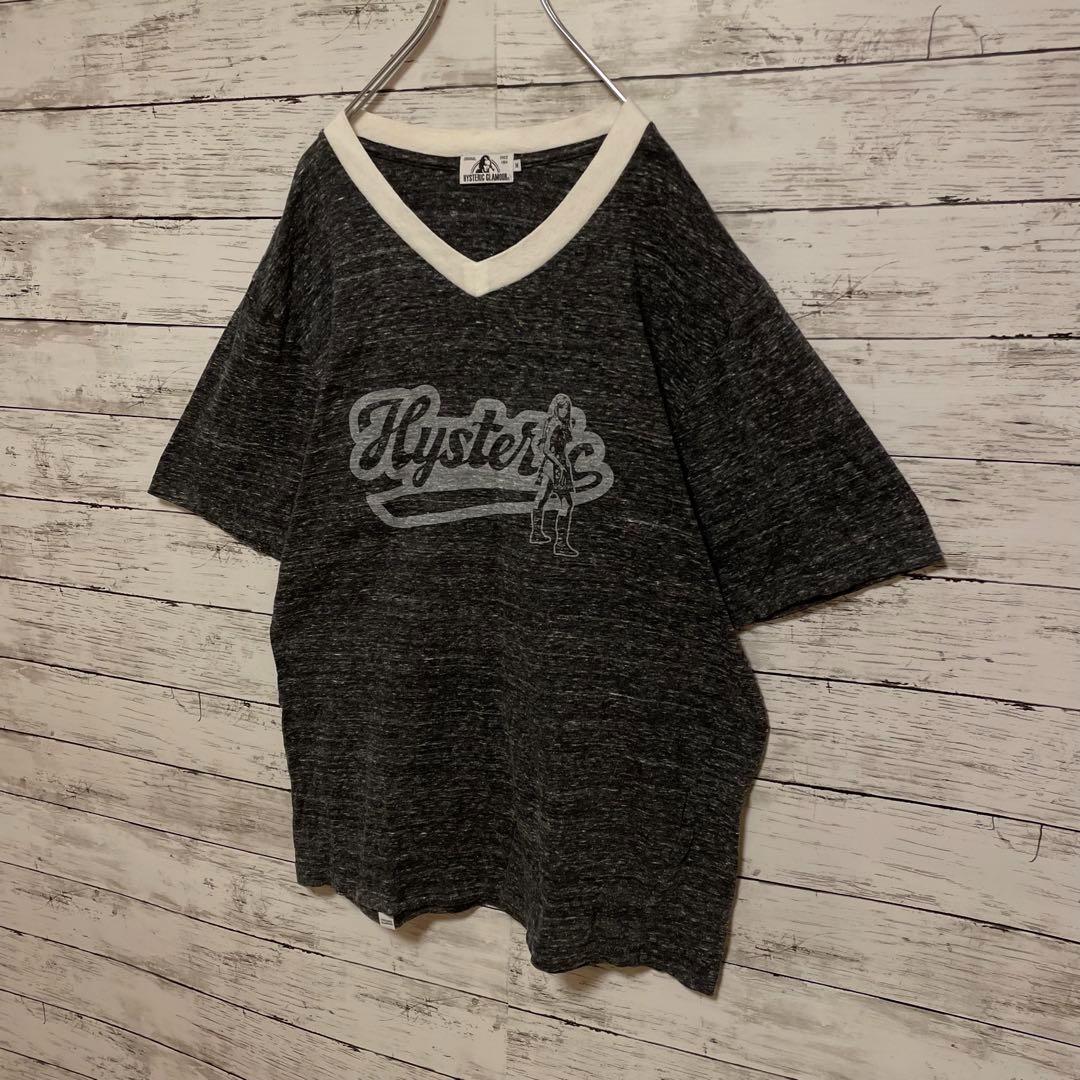 714【入手困難】ヒステリックグラマー♤ビッグロゴ　ヒスガール　半袖Tシャツ美品