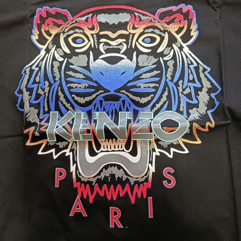 【新品未開封】KENZO ケンゾー 虎のグラフィック Tシャツ XL 黒