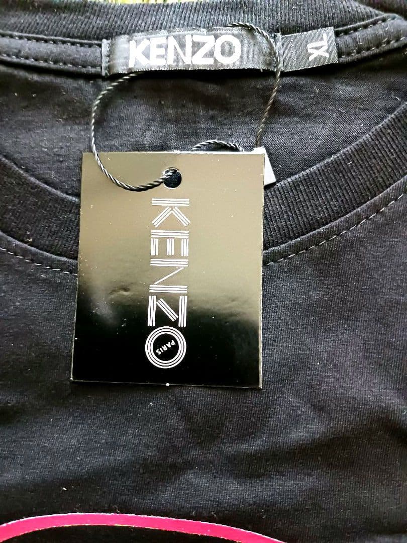 【新品未開封】KENZO ケンゾー 虎のグラフィック Tシャツ XL 黒