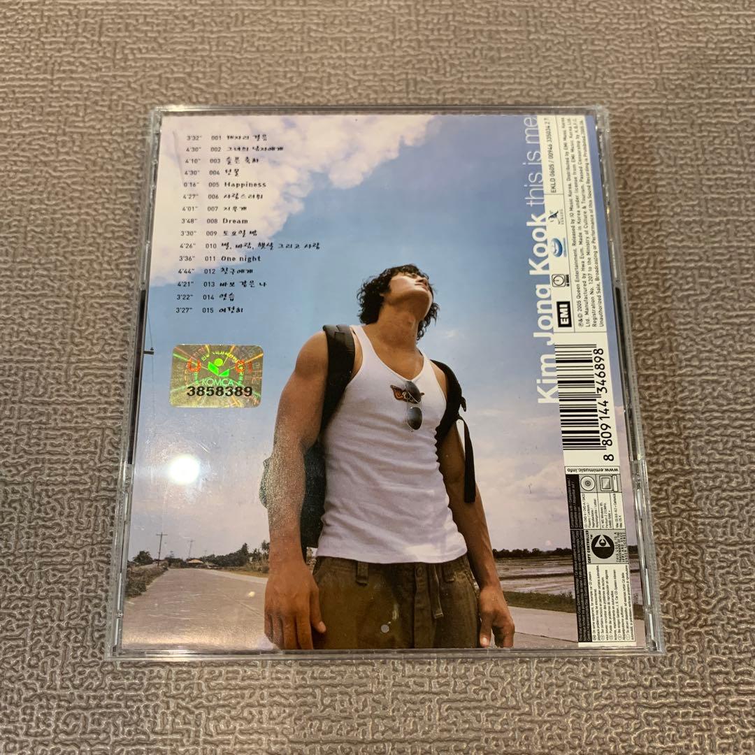 キム・ジョングク 3集 This is me アルバム CD