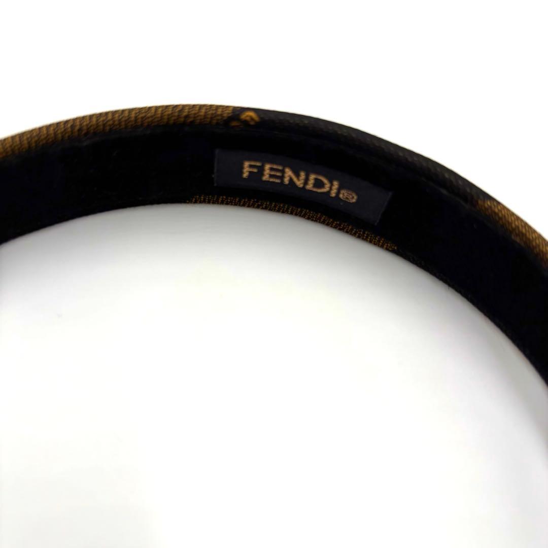 FENDI フェンディ カチューシャ ペカン柄 ヘアアクセサリー 小物
