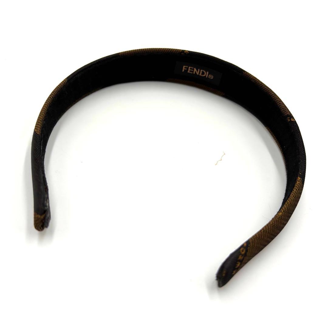 FENDI フェンディ カチューシャ ペカン柄 ヘアアクセサリー 小物