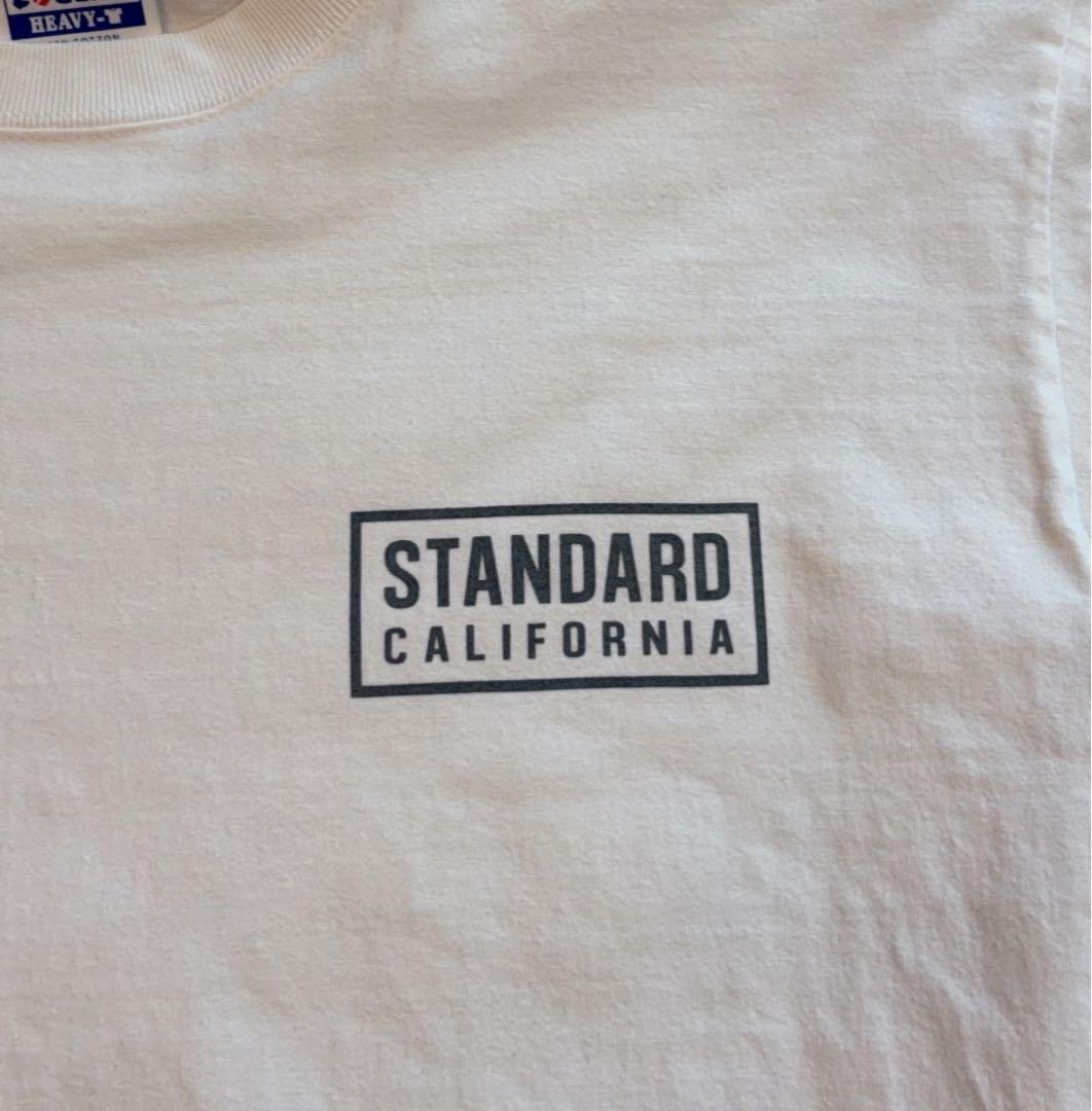【美品】STANDARD CALIFORNIA ホワイト Tシャツ L
