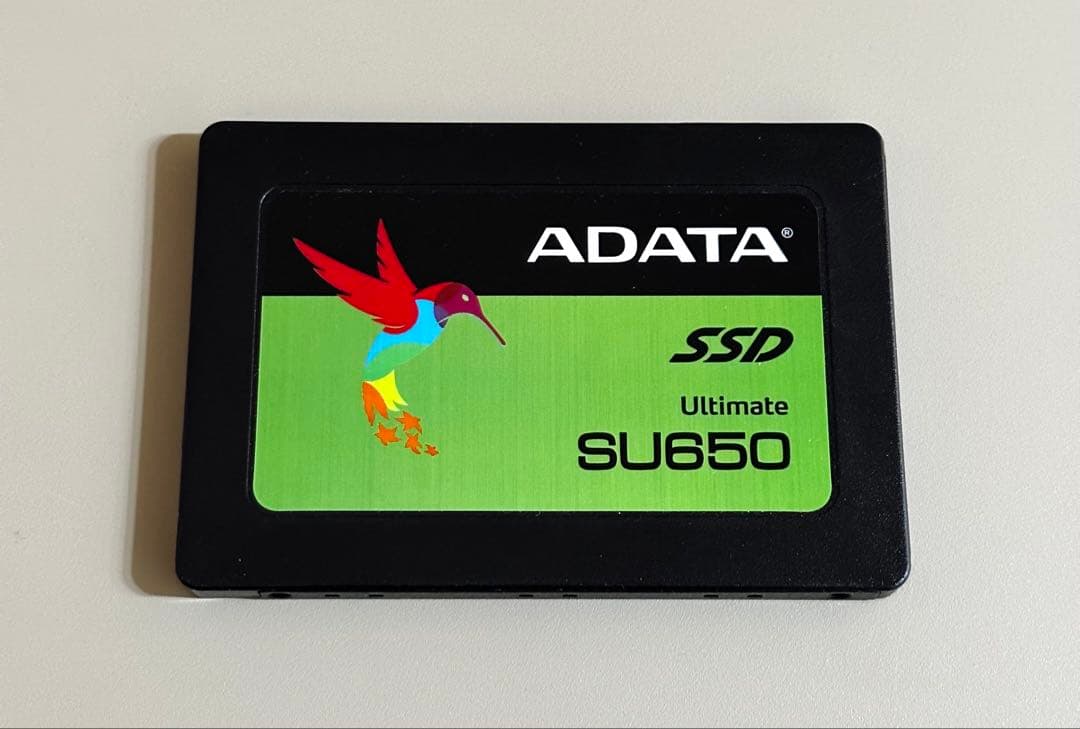 ADATA SU650 960GB SSD 2.5インチ TLC 正常100%
