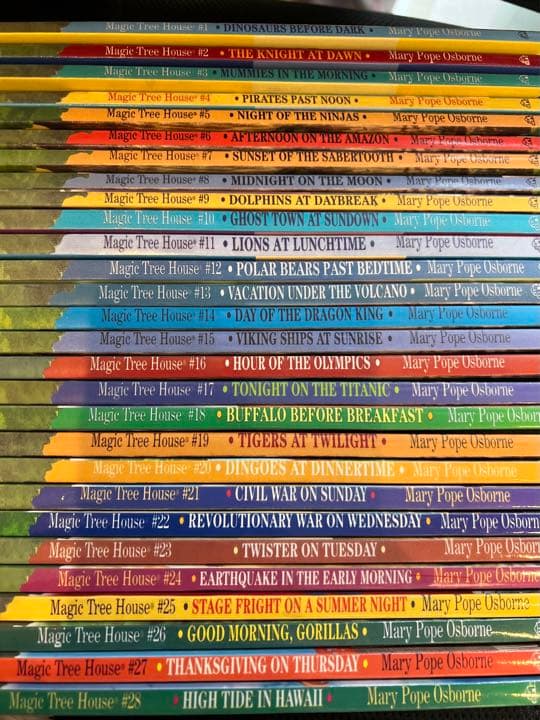 英語洋書　Magic Tree House #1〜28