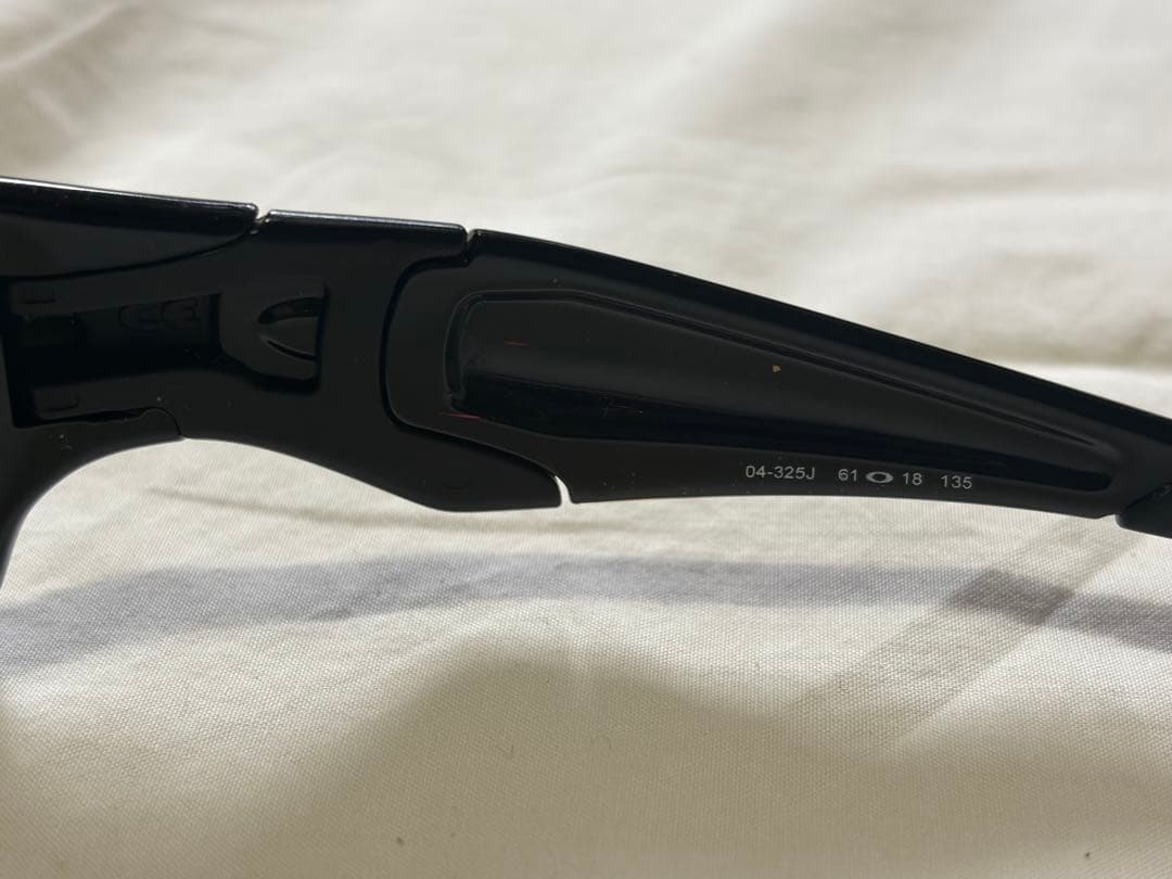 OAKLEY Straight Jacket ブラック IO着用 廃盤