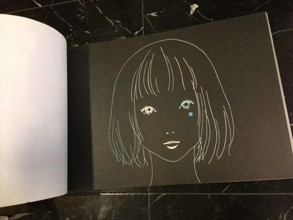 カンバラクニエ 女性 イラスト ECHO Kunie Kanbara　アート