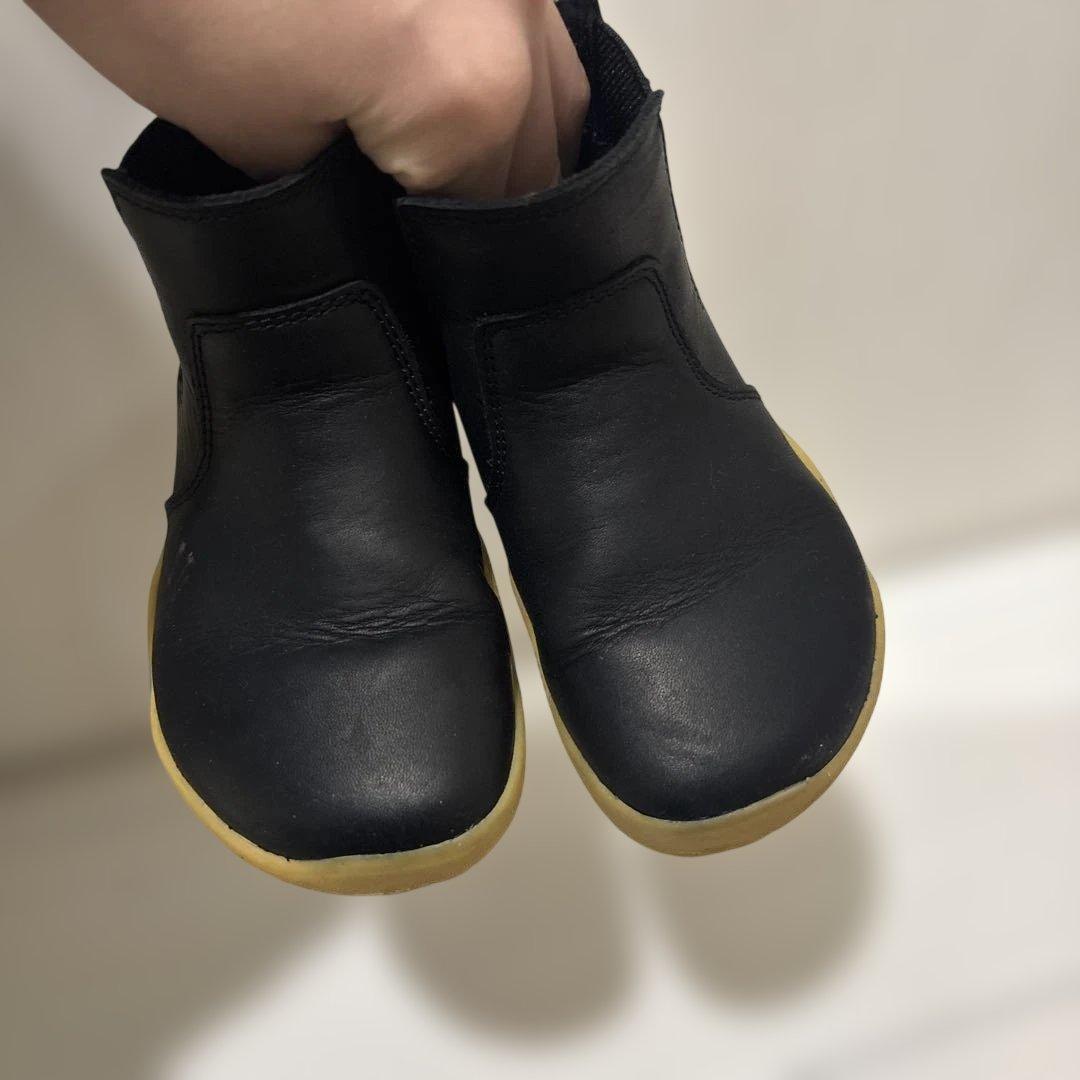 【未使用に近い25サイズ】ビヴォベアフットキッズチェルシーブーツスニーカーセット