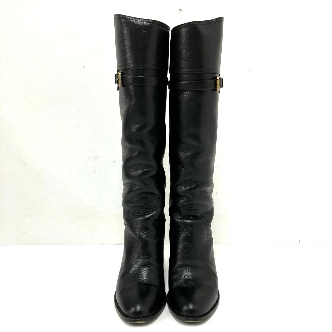 大人気☆Ralph Lauren☆ラルフローレン☆ロングブーツ☆レザー☆ブラック