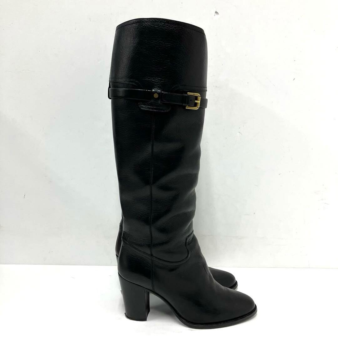 大人気☆Ralph Lauren☆ラルフローレン☆ロングブーツ☆レザー☆ブラック
