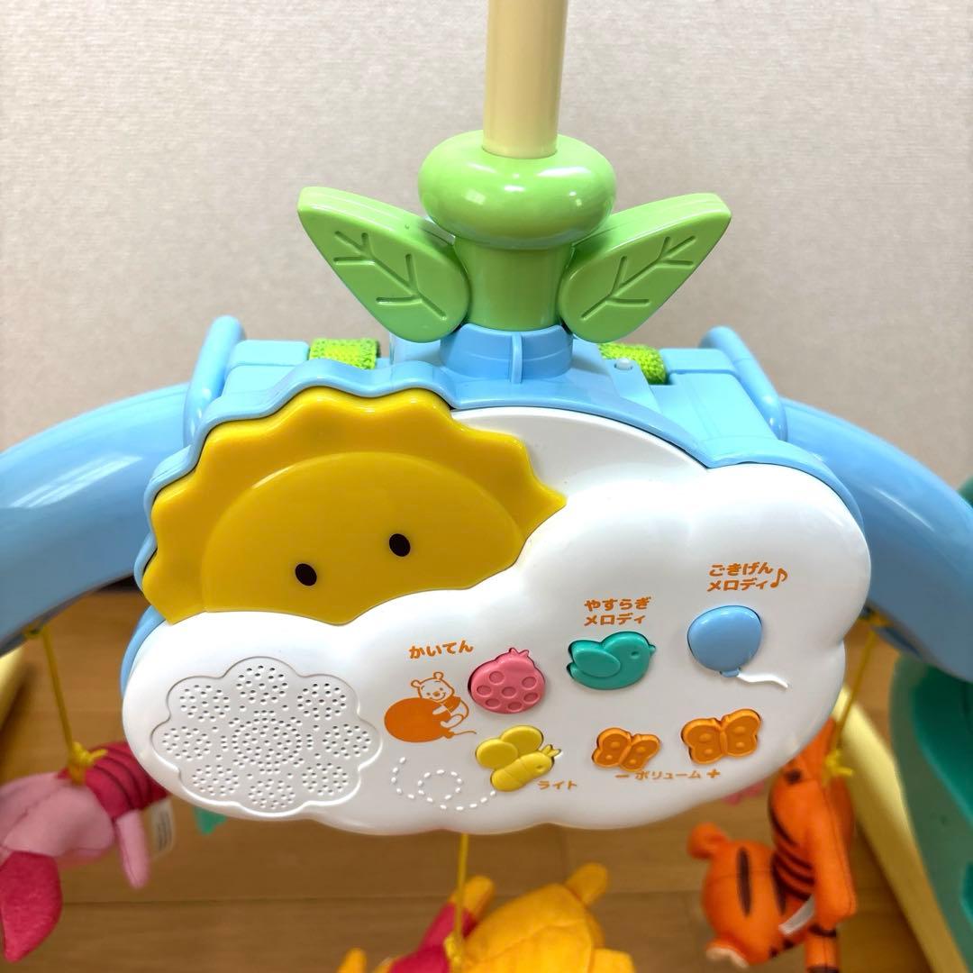 美品　くまのプーさん　6WAY へんしんメリー　タカラトミー