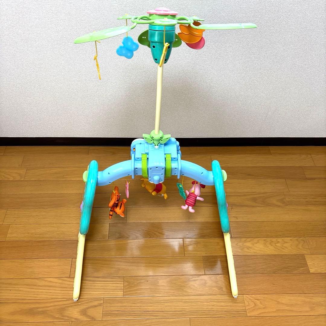 美品　くまのプーさん　6WAY へんしんメリー　タカラトミー