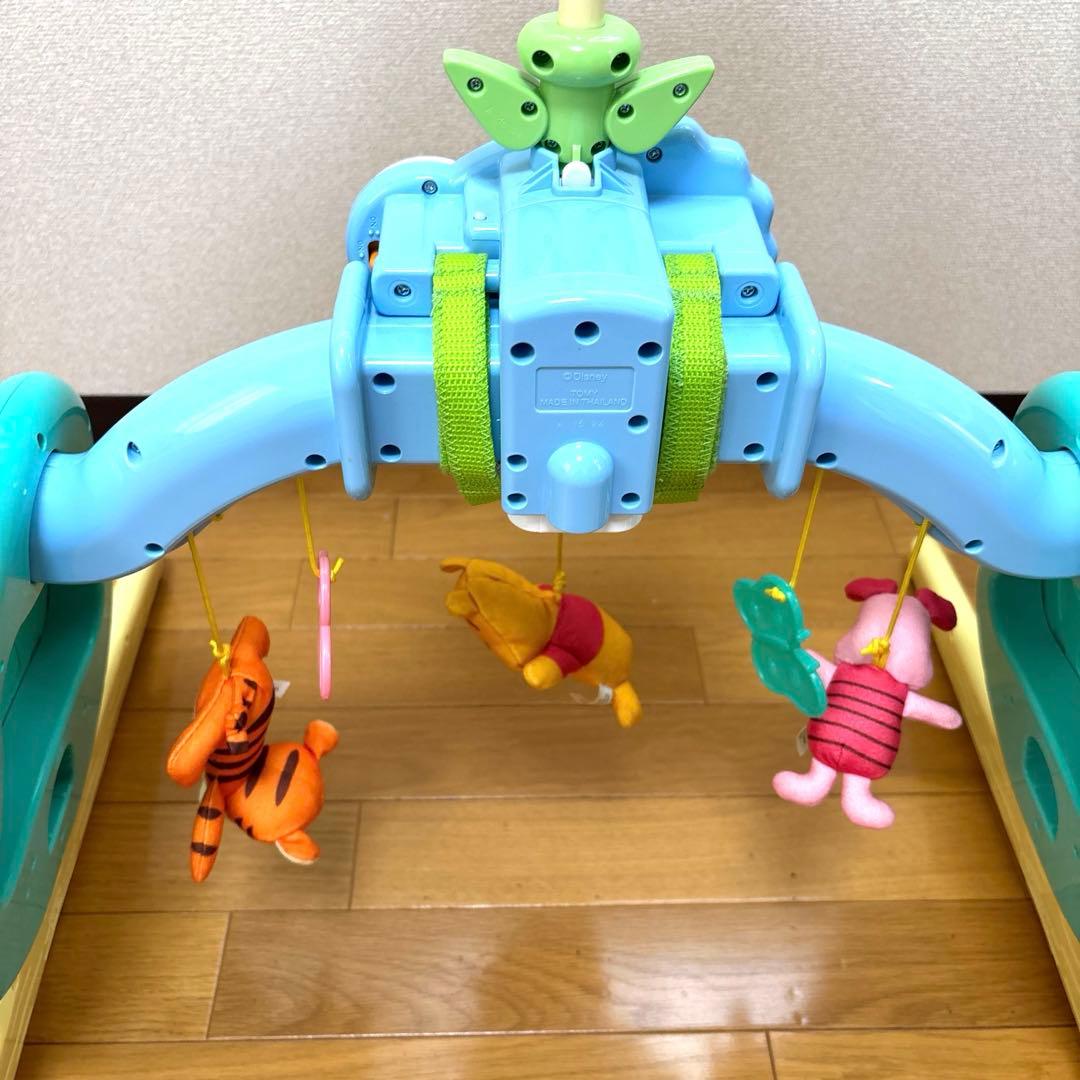 美品　くまのプーさん　6WAY へんしんメリー　タカラトミー