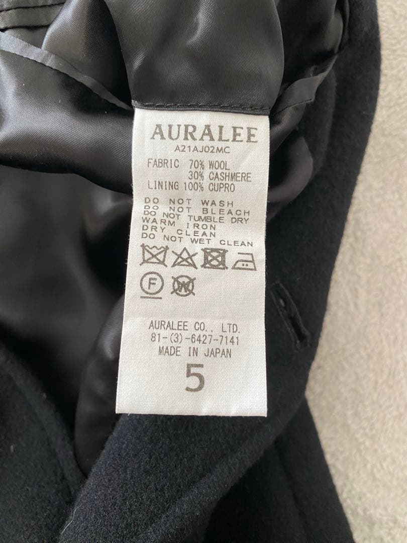 n*j様 AURALEE CASHMERE WOOL MOSSER OVER J