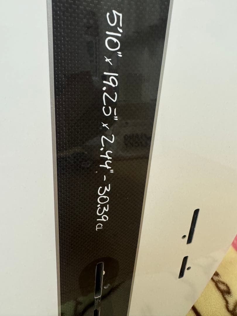 【美品】プレセボ NEWリップクエス2 5’10” 30.39L placebo