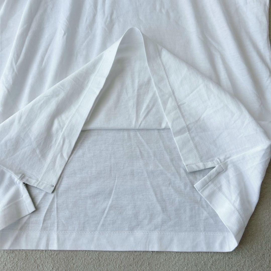ブルネロクチネリ　半袖　Tシャツ　カットソー　ホワイト　L