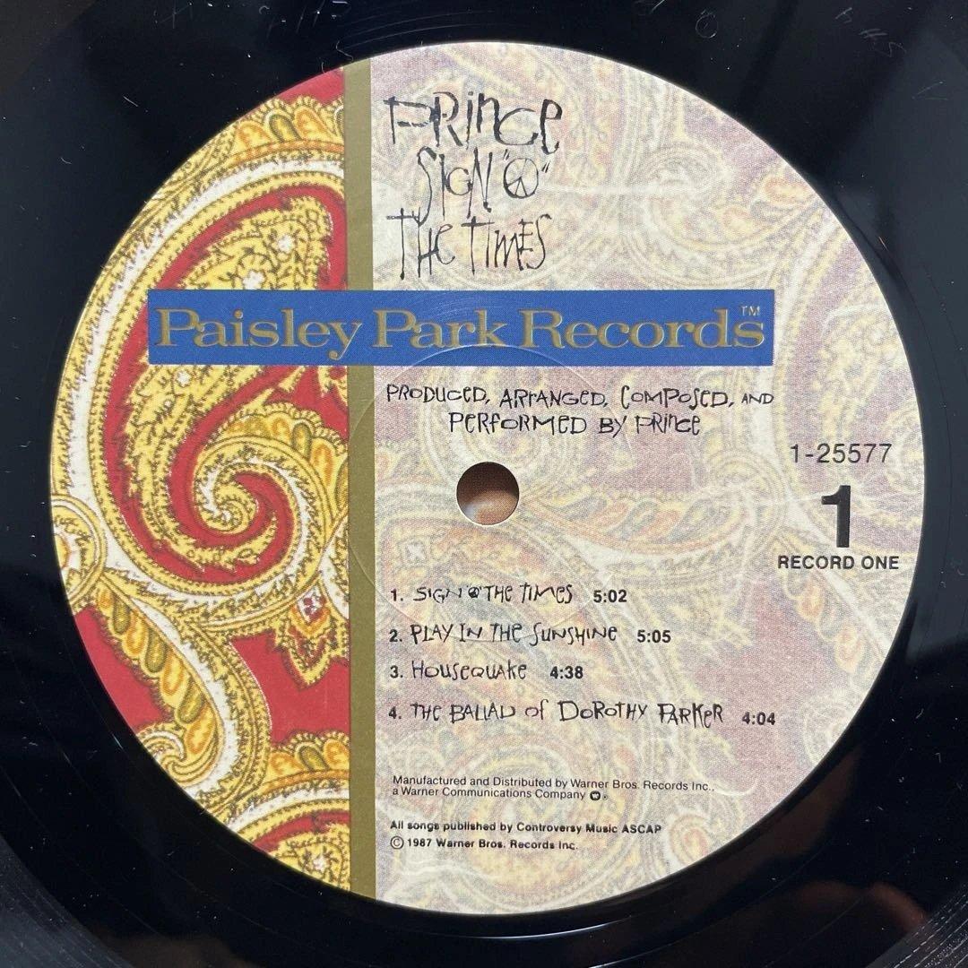 洋楽 Prince - Sign \"O\" The Times