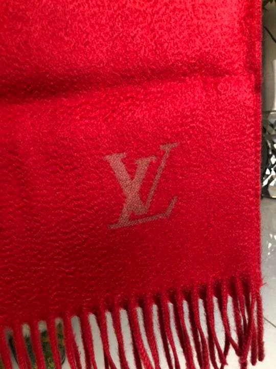LOUIS VUITTON カシミヤマフラー