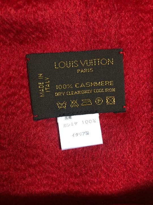 LOUIS VUITTON カシミヤマフラー