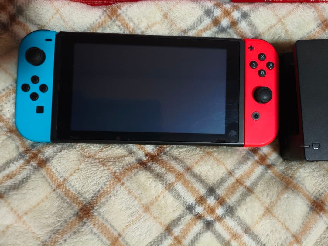 Nintendo Switch 本体 箱あり 付属品あり ネオンブルー/レッド