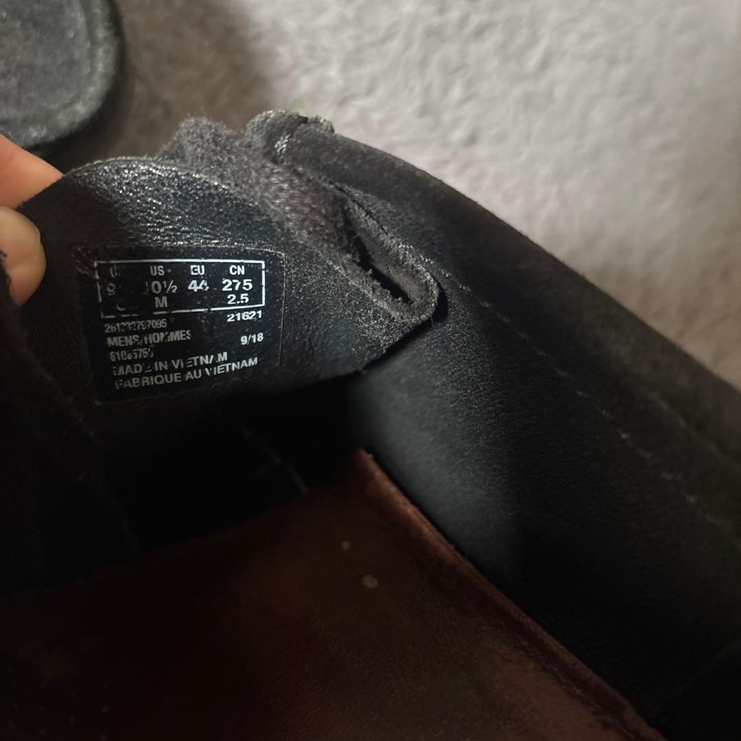 Clarks クラークス　ワラビー　ブラック　27.5