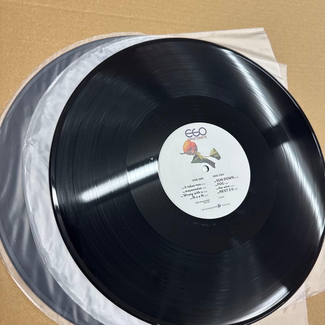 ego apartment EGO APARTMENT 2LPレコード新品同様