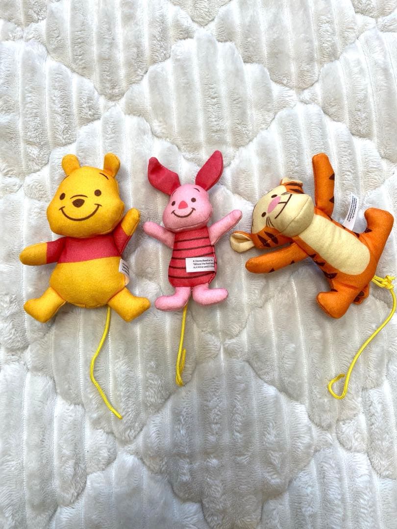 美品くまのプーさん えらべる回転 6WAYジムにへんしんメリー　プーメリー
