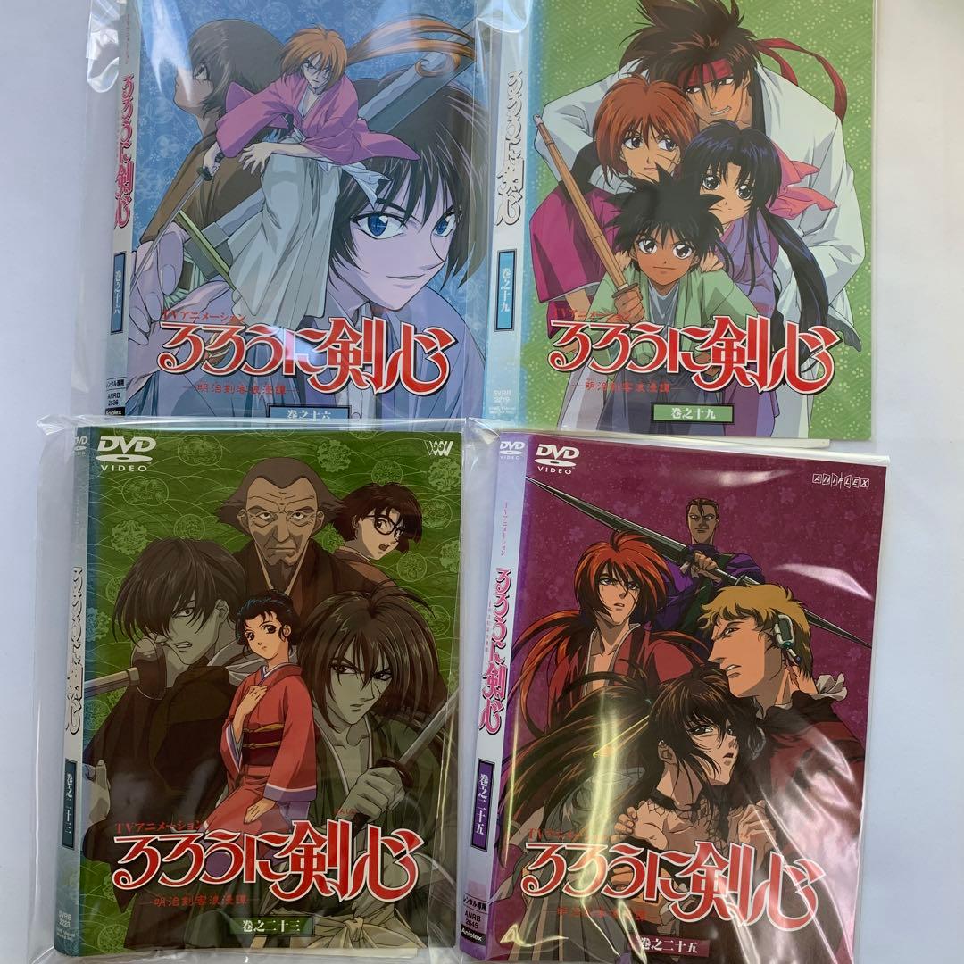 ⭐︎るろうに剣心 DVD 12枚セット　レンタル版