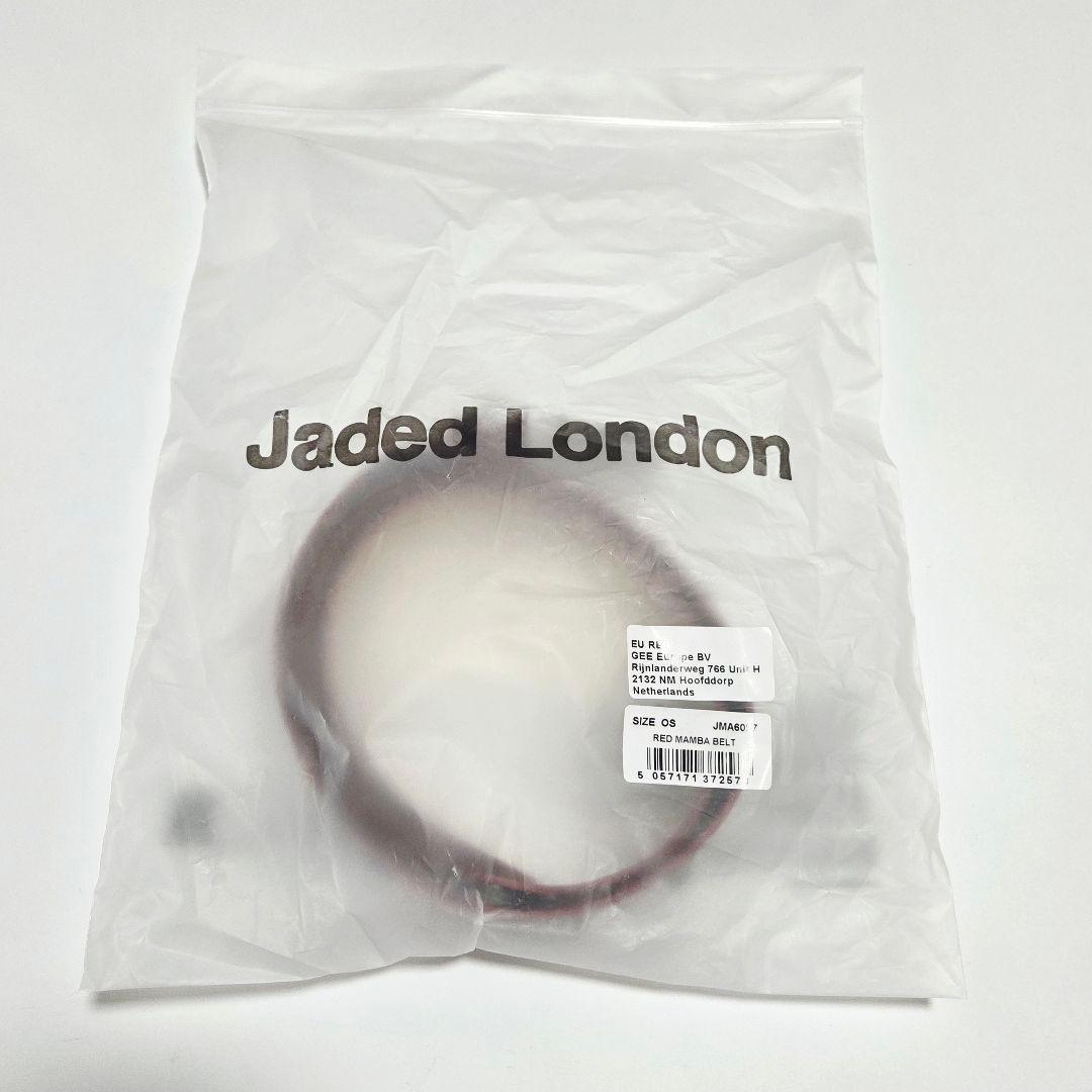 【新品】即日発送 JADED LONDON RED Mamba ベルト